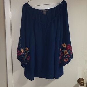Olivia and Martin Boho peasant top